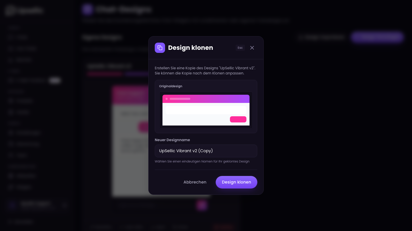 Theme klonen